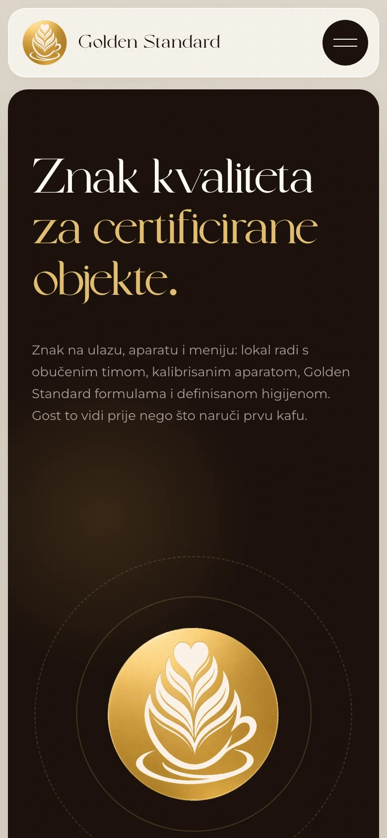 The Certified programme on a phone.