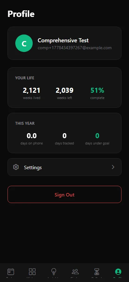Yearprogress — profile